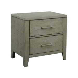 Classic Minimalist Half Polish Fabric Bed in Dark Brown and Grey - Image 2