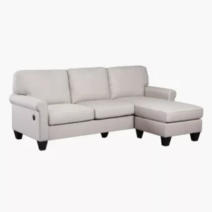 Modern Comfort L-Shaped Sectional Sofa with Integrated USB Charging Port - Image 2