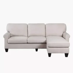 Modern Comfort L-Shaped Sectional Sofa with Integrated USB Charging Port - Image 3