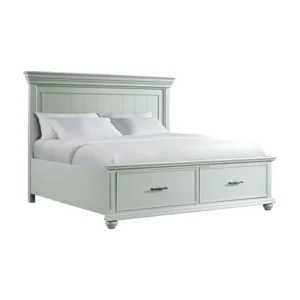 Classic All-White Polished Bedroom Suite - Image 2